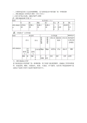 合金结构钢30CrMnSiA屈服强度及硬度.docx