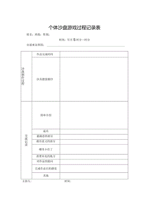个体沙盘记录表.docx