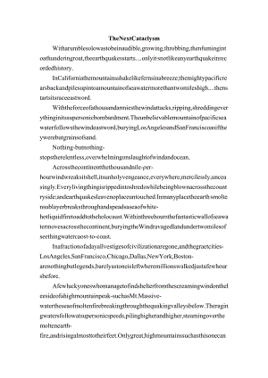 The Next Cataclysm.docx