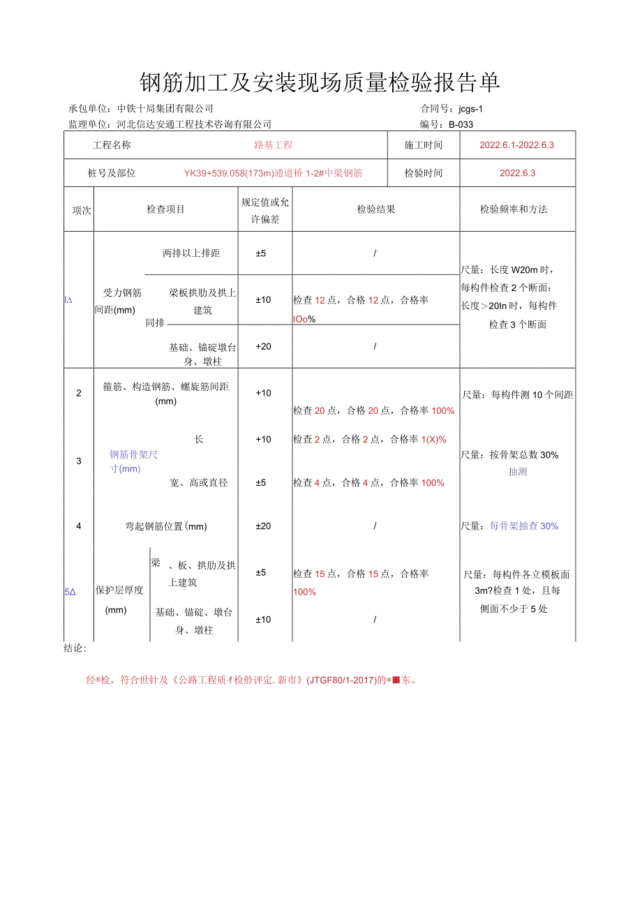 015.T梁（高速公路检验批）填写样例.docx_第2页