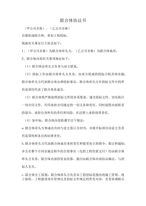 联合体协议书.docx