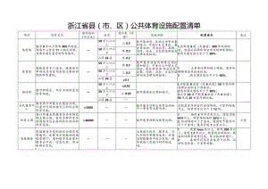 浙江省县（市、区）公共体育设施配置清单.docx