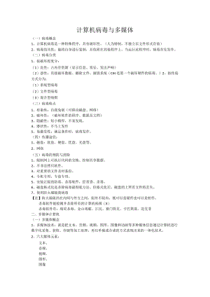 计算机病毒与多媒体.docx