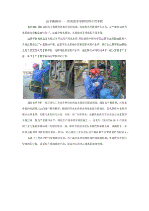 盐平衡测试——实现废水零排放的有效手段.docx