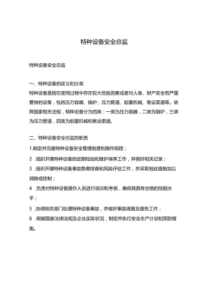 特种设备-安全总监.docx