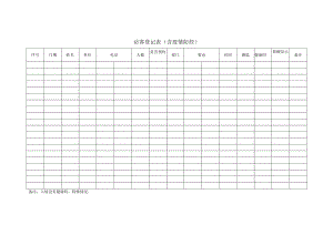 访客登记表（含疫情防控登记）.docx