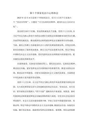 第十个国家宪法日心得体会三.docx