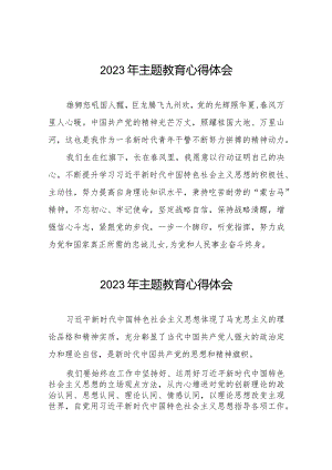 法院干警关于第二批主题教育的学习感悟八篇.docx