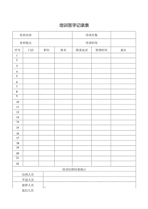 培训签字记录表.docx