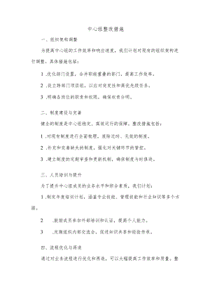 中心组整改措施.docx
