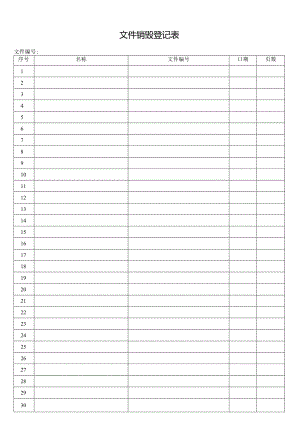 文件销毁登记表.docx