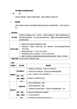 地产集团设计变更管理作业指引.docx