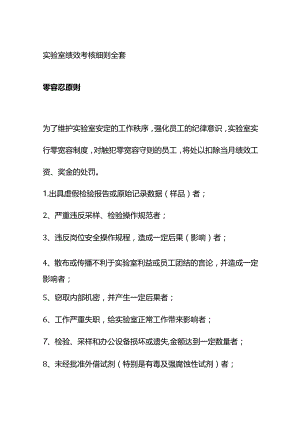 实验室绩效考核细则全套.docx
