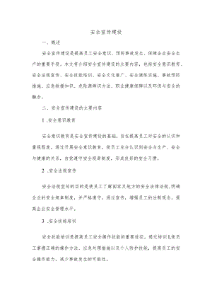 安全宣传建设.docx