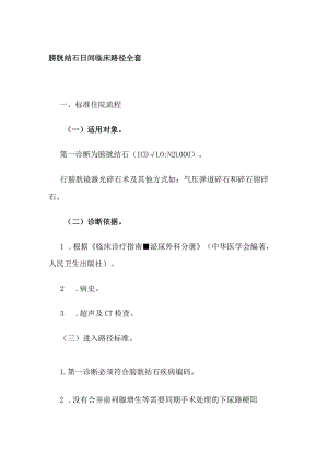 膀胱结石日间临床路径全套.docx