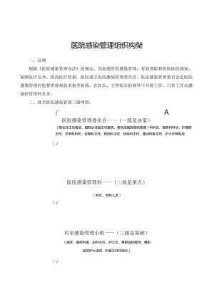 医院感染管理组织构架.docx
