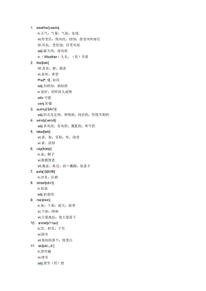 设备英文生词表.docx