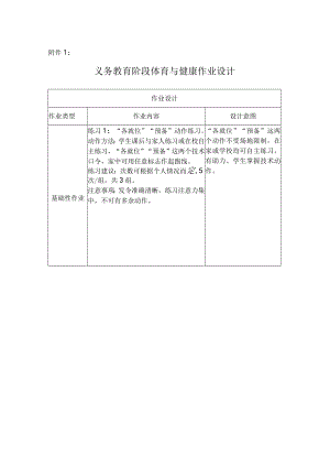 小学体育与健康站立式起跑作业设计.docx
