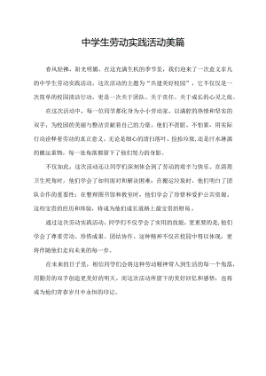 中学生劳动实践活动美篇.docx
