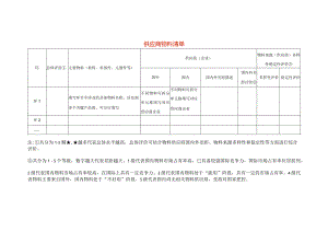 供应商物料清单模板.docx