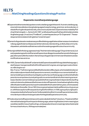 2024剑桥雅思讲义Matching_Headings_Questions_Strategy_Practice.docx