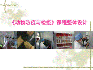 动物防疫与检疫课程整体设计.ppt
