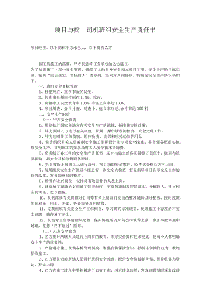 项目与挖土司机班组安全生产责任书.docx