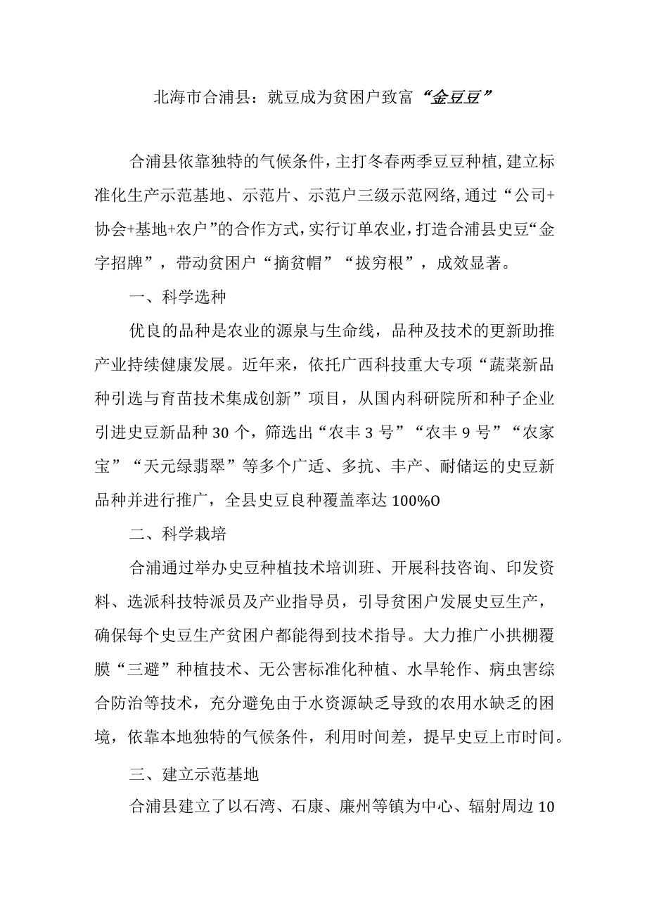 北海市合浦县:豇豆成为贫困户致富“金豆豆”.docx_第1页