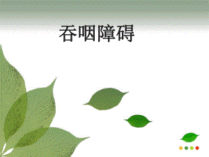 吞咽障碍.ppt