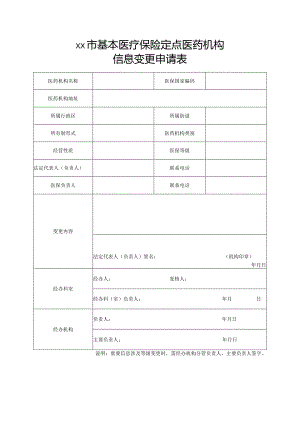 医药机构变更填报表.docx