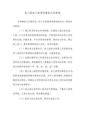幼儿园幼儿烧烫伤事故应急制度.docx