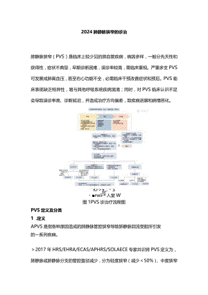 2024肺静脉狭窄的诊治.docx