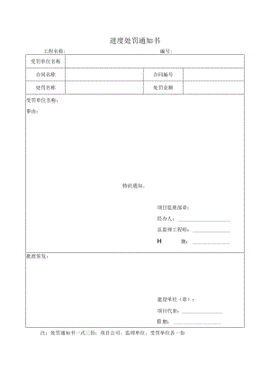 进度处罚通知书.docx