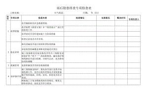 雨后隐患排查专项检查表.docx
