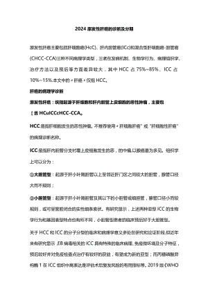 2024原发性肝癌的诊断及分期.docx