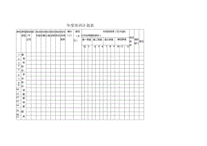 年度培训计划表.docx