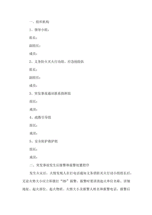 防火应急预案.docx