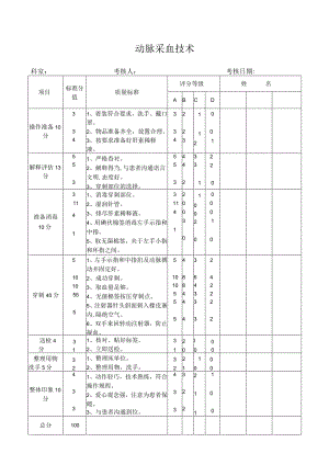 动脉采血技术.docx