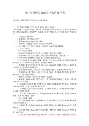 项目与电焊工班组安全生产责任书.docx