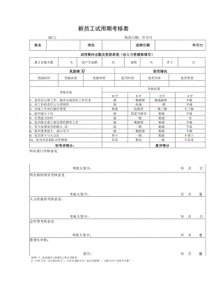 新员工试用期考核表.docx