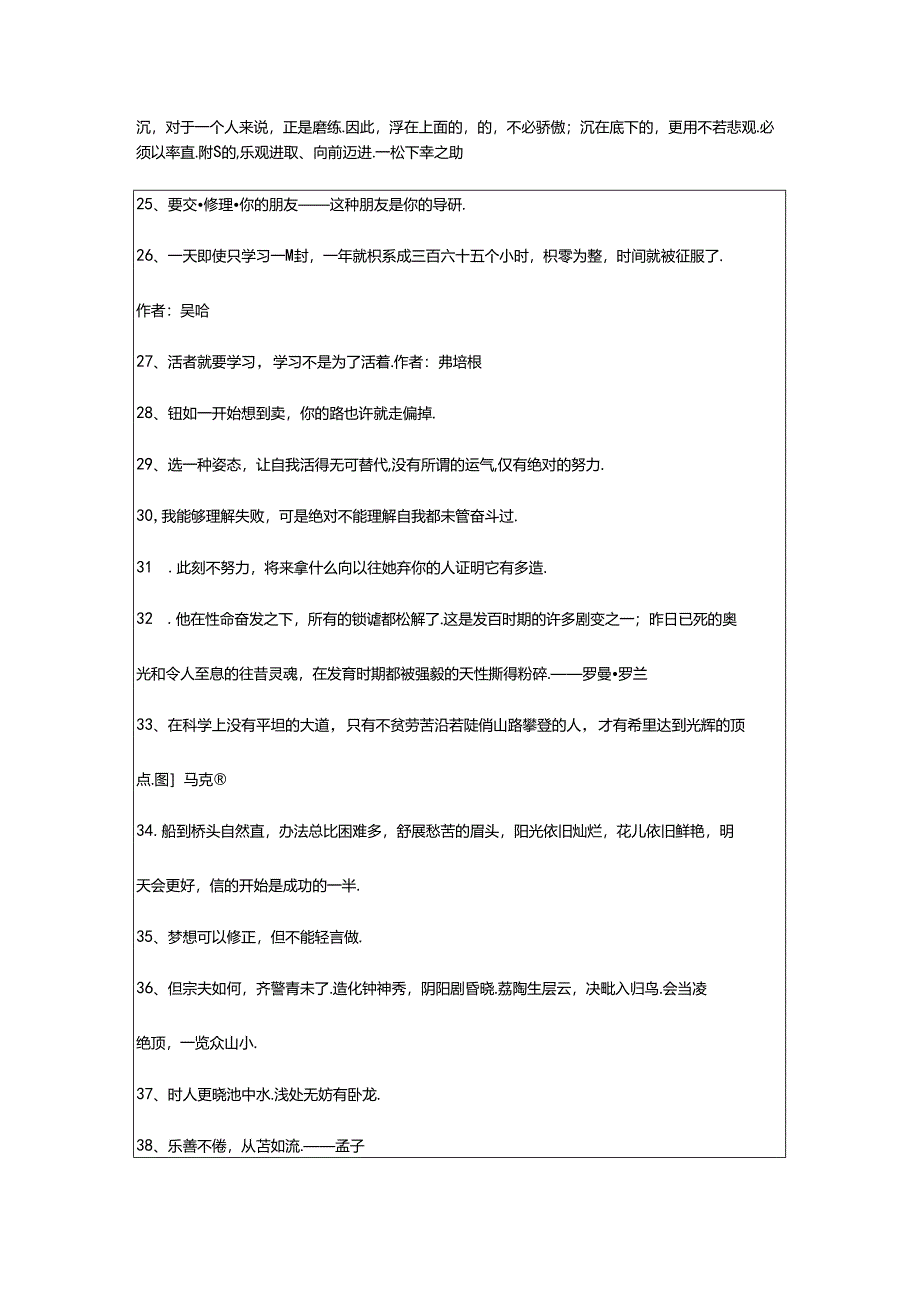 2024年年简短的励志名言汇编69条.docx_第3页
