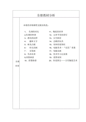 五年级美术教材分析.docx