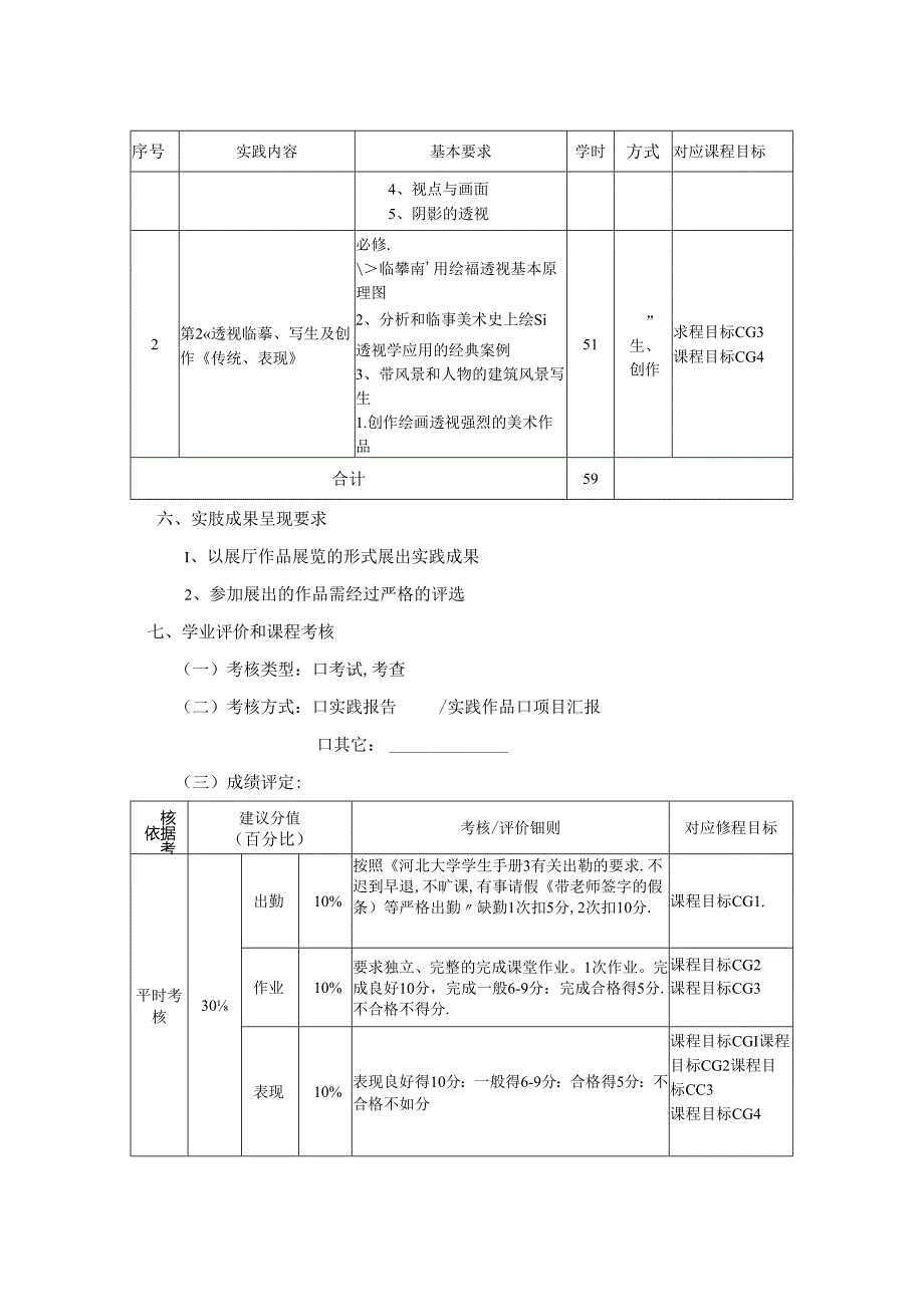 0823S04012-绘画透视-2023课程教版培养方案课程教学大纲.docx_第3页