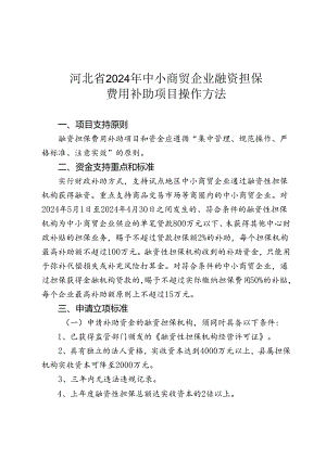 2024年担保项目操作办法.docx