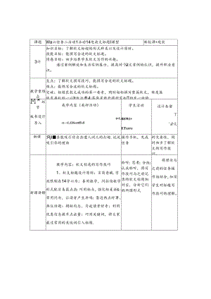 3月4日项目六任务2活动1确定软文标题第4课时+反思4公开课教案教学设计课件资料.docx
