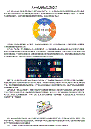为什么要做品牌控价.docx
