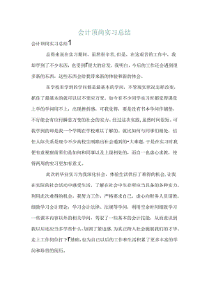 会计顶岗实习总结.docx