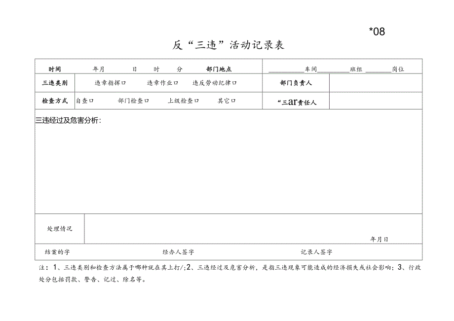 008. 反“三违”活动记录台账.docx_第3页