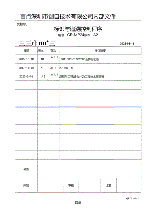 CR-MP24 标识与追溯控制程序 A.2.docx