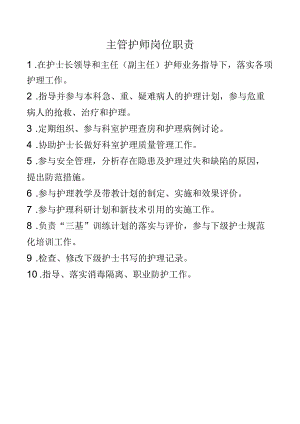 主管护师岗位职责.docx